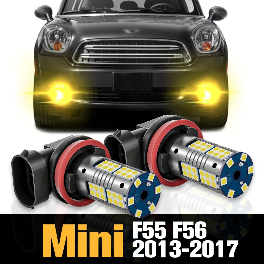 2pcs Canbus LED Fog Light Lamp Accessories For Mini Cooper F55 F56 2013 2014 2015 2016 2017 
2pcs Canbus LED Fog Light Lamp Accessories For Mini Cooper F55 F56 2013 2014 2015 2016 2017