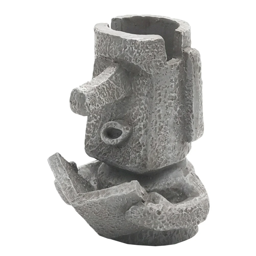 Easter Island Head Glasses Stand Resin Eyeglasses Holder Bracket Stone Portrait Pen Holder Pen Seat Rack Desktop Pen Holder
Easter Island Head Glasses Stand Resin Eyeglasses Holder Bracket Stone Portrait Pen Holder Pen Seat Rack Desktop Pen Holder
