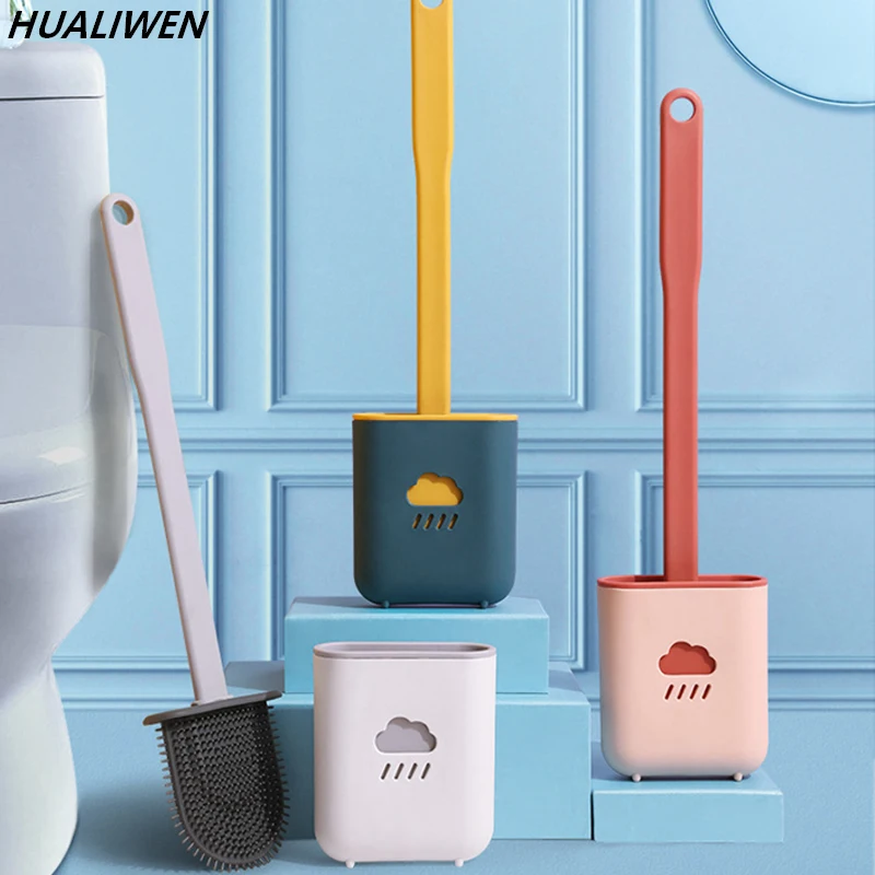 Wall Hanging Silicone Toilet Brush Wc Cleaner Toilet Brush With Holder Flat Head Flexible Soft Bristles Brush Bathroom Cleaning
Wall Hanging Silicone Toilet Brush Wc Cleaner Toilet Brush With Holder Flat Head Flexible Soft Bristles Brush Bathroom Cleaning