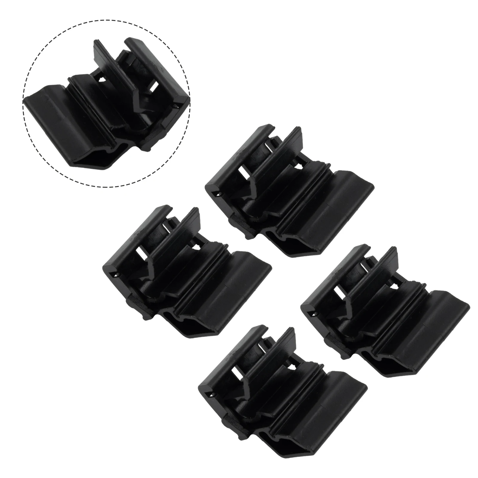 

Brand New Auto Hood Trunk Clip Auto Accessories 1472872-00-B 4 Pieces Car Clips For Tesla Model Y Plastic None