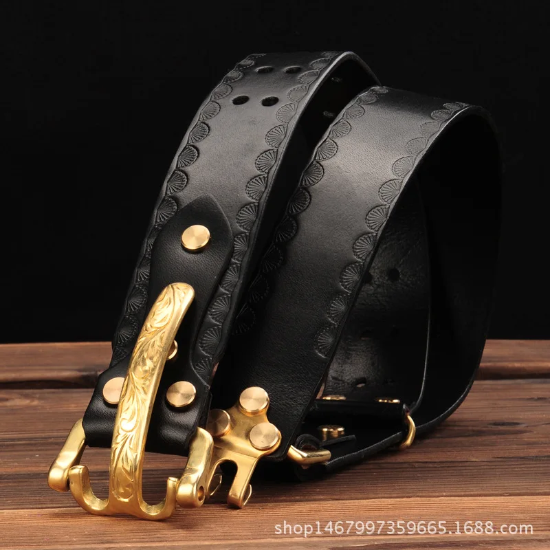 For men cowboy Cavalry Copper Buckle belt, hand belt cavalry men's casual pants 35mm width 100% cowhide genuine leather belts
For men cowboy Cavalry Copper Buckle belt, hand belt cavalry men's casual pants 35mm width 100% cowhide genuine leather belts