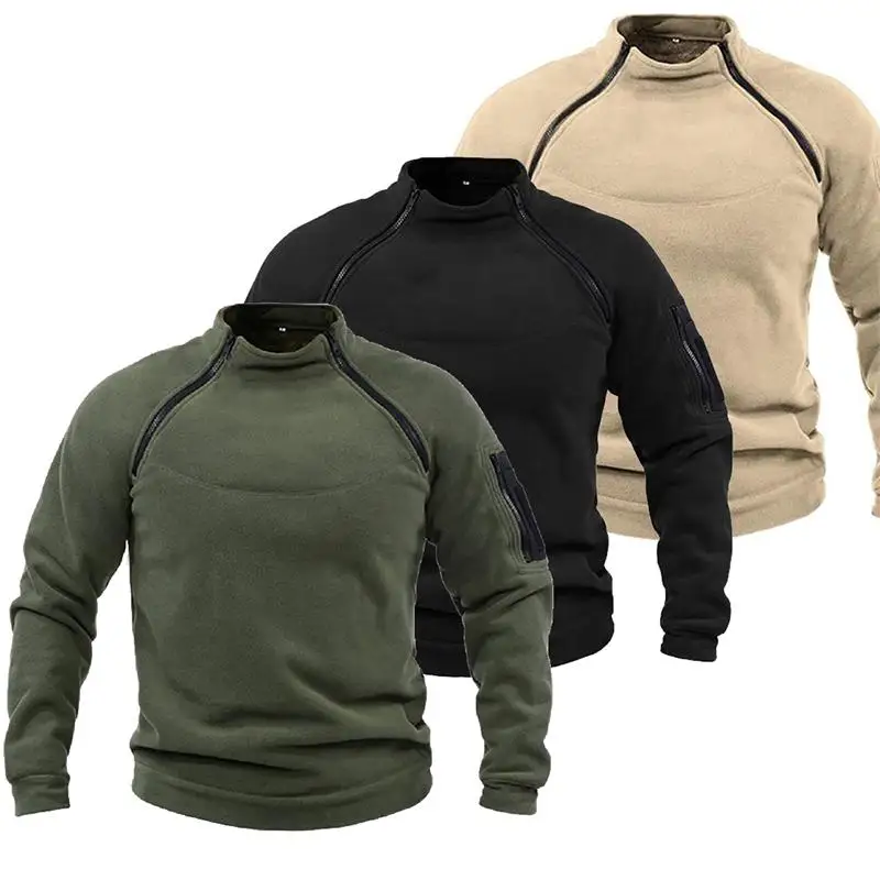Mens Tactical Outdoor Polar Fleece Jacket Hunting Clothes Warm Zipper Pullover Man Windproof Coat Thermal Hiking Sweater
Mens Tactical Outdoor Polar Fleece Jacket Hunting Clothes Warm Zipper Pullover Man Windproof Coat Thermal Hiking Sweater
