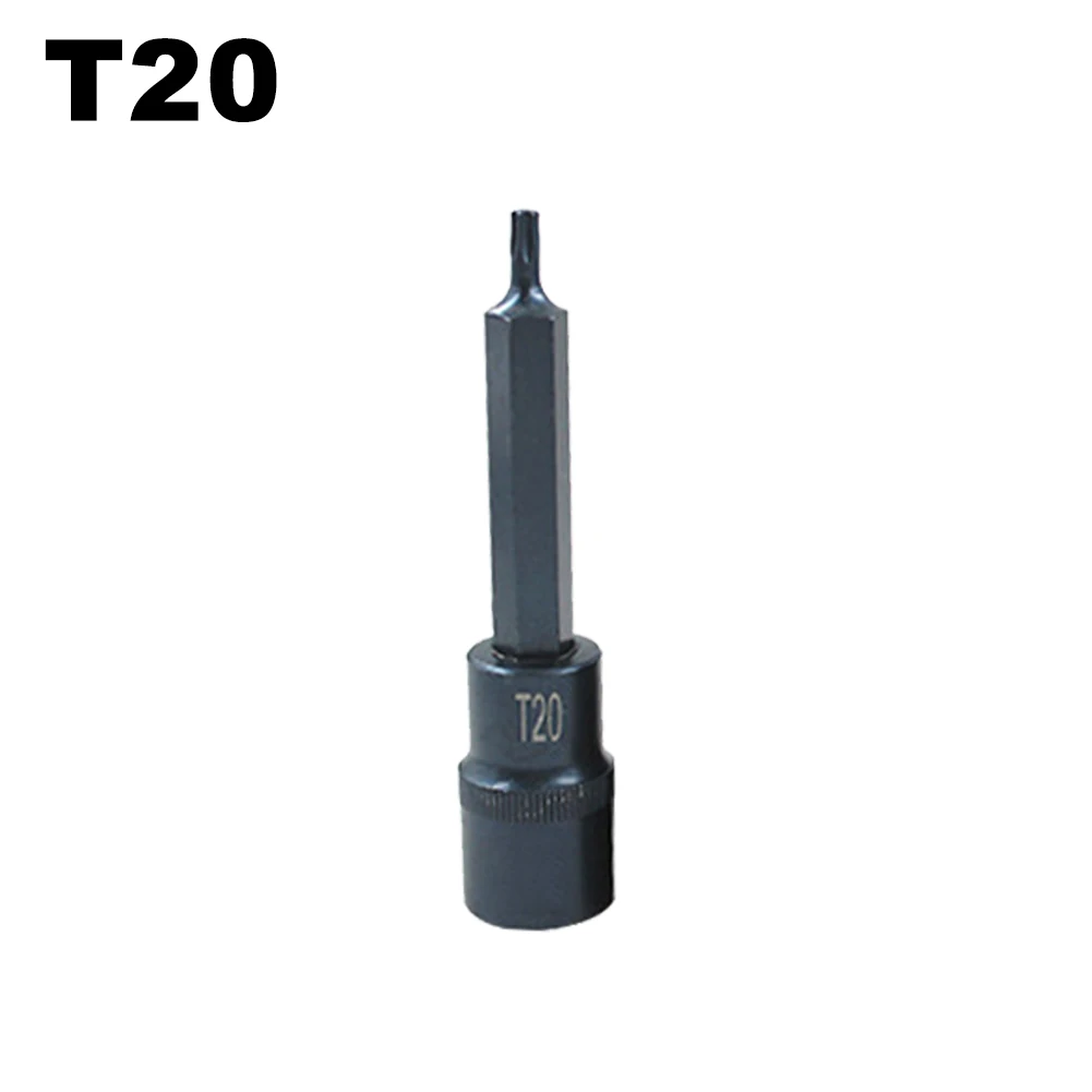 1/2Inch Drive Torx Socket Screwdriver Wrench Hex Socket Wrench 100mm T20-T70 Torx Socket Adapter Hand Tool For Ratchet Wrenches
1/2Inch Drive Torx Socket Screwdriver Wrench Hex Socket Wrench 100mm T20-T70 Torx Socket Adapter Hand Tool For Ratchet Wrenches
