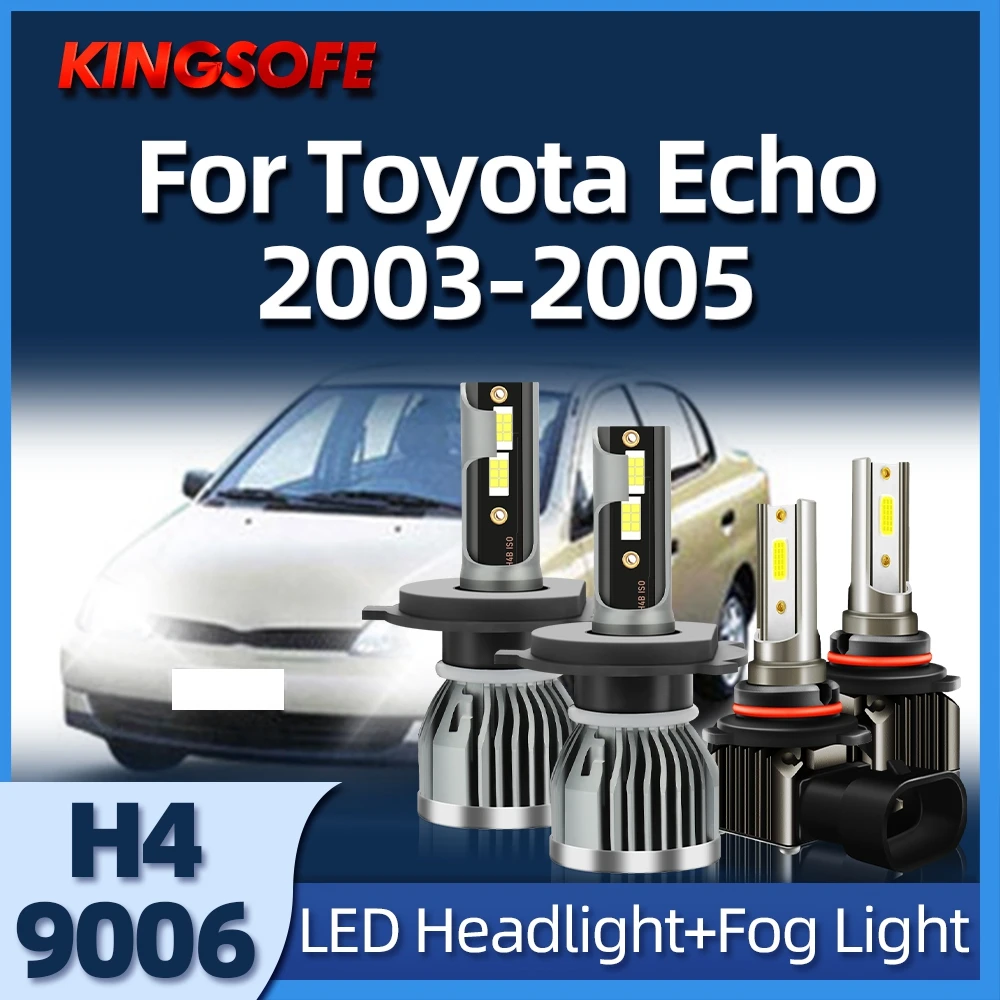 KINGSOFE Led Headlight Turbo Lamps Car Bulbs H4 9006 Auto Fog lights 6000K For Toyota Echo 2003 2004 2005
KINGSOFE Led Headlight Turbo Lamps Car Bulbs H4 9006 Auto Fog lights 6000K For Toyota Echo 2003 2004 2005