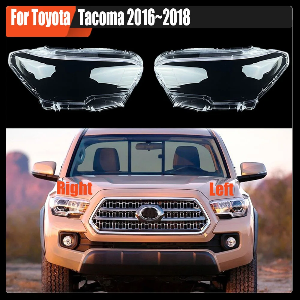 For Toyota Tacoma 2016~2018 Front Headlamp Cover Transparent Mask Lamp Shade Headlight Shell Lens Replace The Original Lampshade
For Toyota Tacoma 2016~2018 Front Headlamp Cover Transparent Mask Lamp Shade Headlight Shell Lens Replace The Original Lampshade
