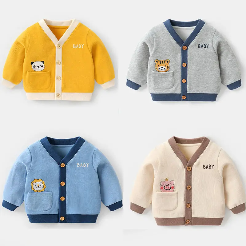 Baby Coat Autumn 2023 New Girls' Coat Boys' Coat Spring and Autumn Baby Knit Cardigan
Baby Coat Autumn 2023 New Girls' Coat Boys' Coat Spring and Autumn Baby Knit Cardigan