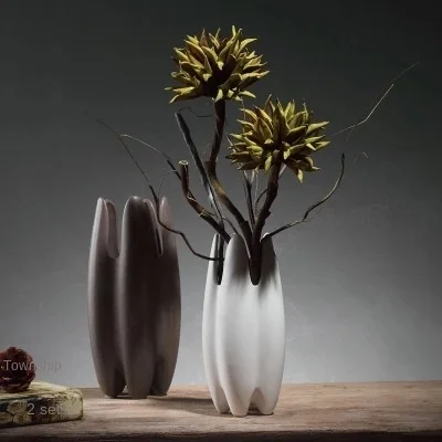 

Creative decoration furnishings home living room porch shoe cabinet flower ornaments TV cabinet Nordic wine cabinet vase