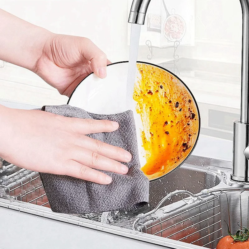 Многоразовые салфетки для уборки, бытовая кухонная ткань, рулоны полотенец из микрофибры, тряпки для посуды, сменные салфетки для мытья бумаги
Многоразовые салфетки для уборки, бытовая кухонная ткань, рулоны полотенец из микрофибры, тряпки для посуды, сменные салфетки для мытья бумаги
