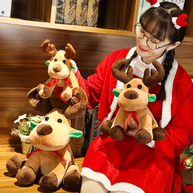1pc 25-45CM Cartoon Santa Claus & Christmas Elk Plush Toys High Quality Stuffed Soft Dolls Baby Children Kids Xmas Decoration
1pc 25-45CM Cartoon Santa Claus & Christmas Elk Plush Toys High Quality Stuffed Soft Dolls Baby Children Kids Xmas Decoration