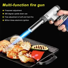 Welding Invertible Butane Torch Adjustable Automatic Ignition Gas Flamethrower Burner with Safety Lock BBQ Camping Hiking Tools
Welding Invertible Butane Torch Adjustable Automatic Ignition Gas Flamethrower Burner with Safety Lock BBQ Camping Hiking Tools