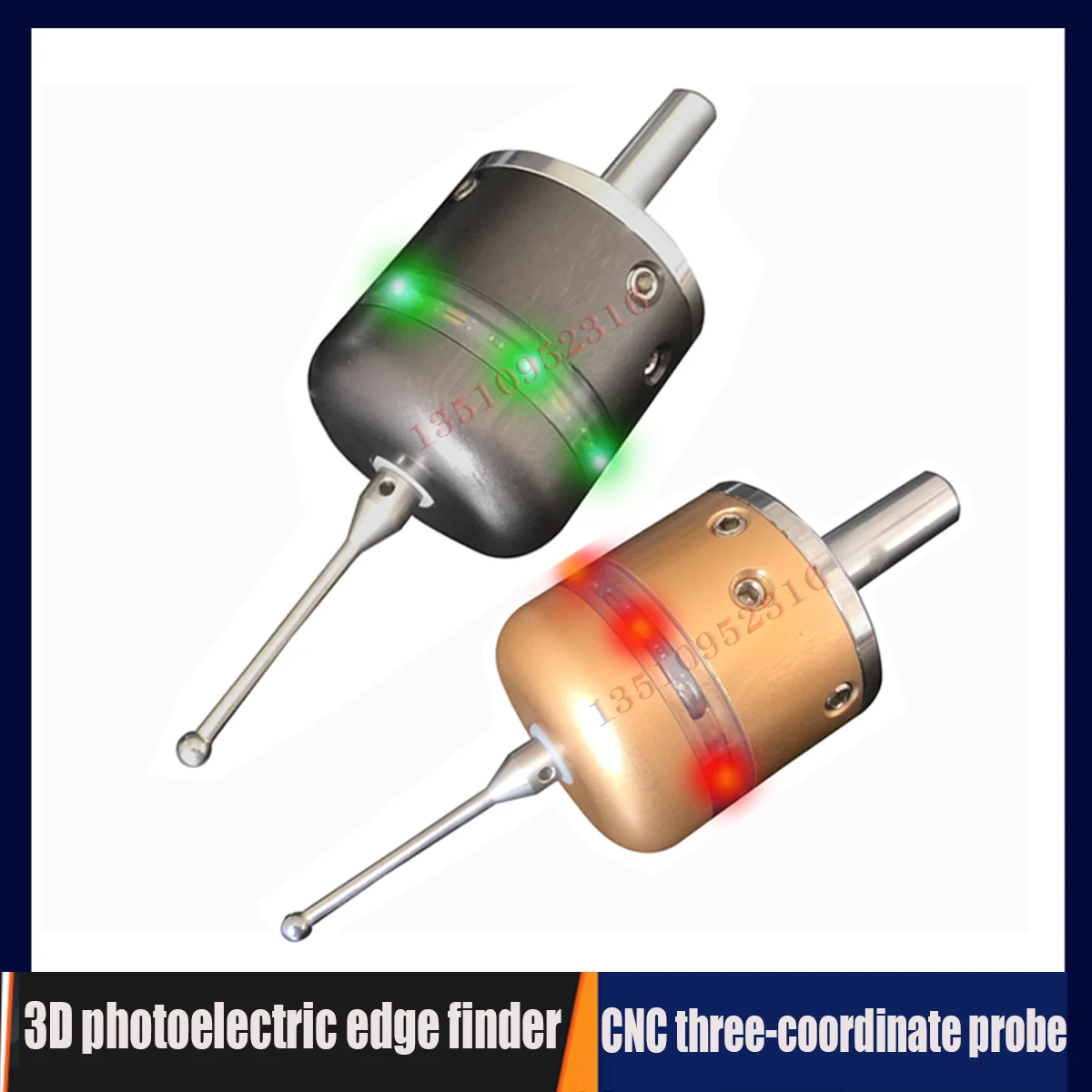 Cnc 3d Photoelectric Edge Finder Cnc Milling Machine Three-coordinate Probe Sub-center Tool Setter Tungsten Steel Probe
Cnc 3d Photoelectric Edge Finder Cnc Milling Machine Three-coordinate Probe Sub-center Tool Setter Tungsten Steel Probe