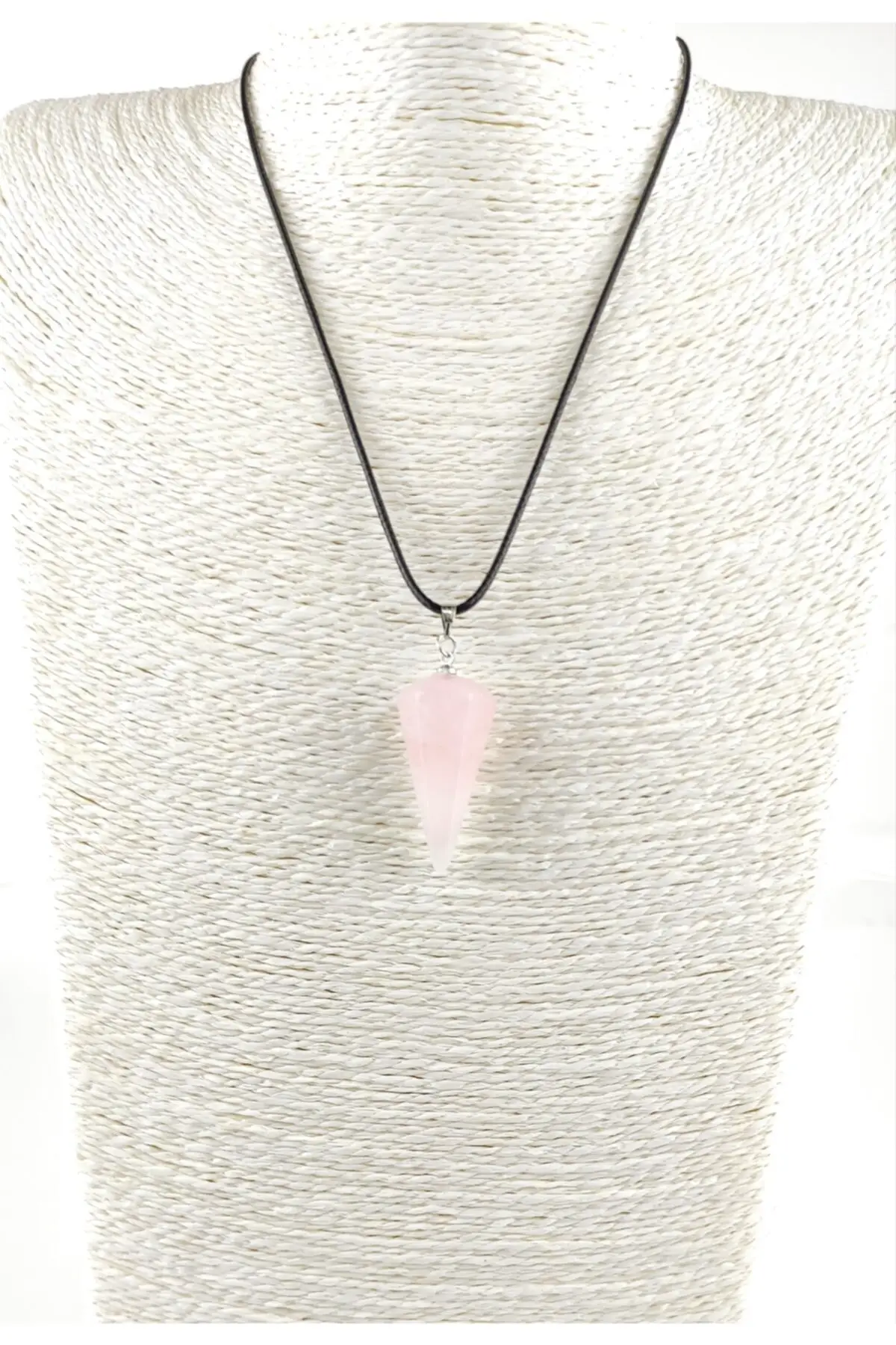 Pink Quartz Pandule Necklace Clip Natural Stone Stone Bijouterie Jewelry & Jewelry Accessory
Pink Quartz Pandule Necklace Clip Natural Stone Stone Bijouterie Jewelry & Jewelry Accessory