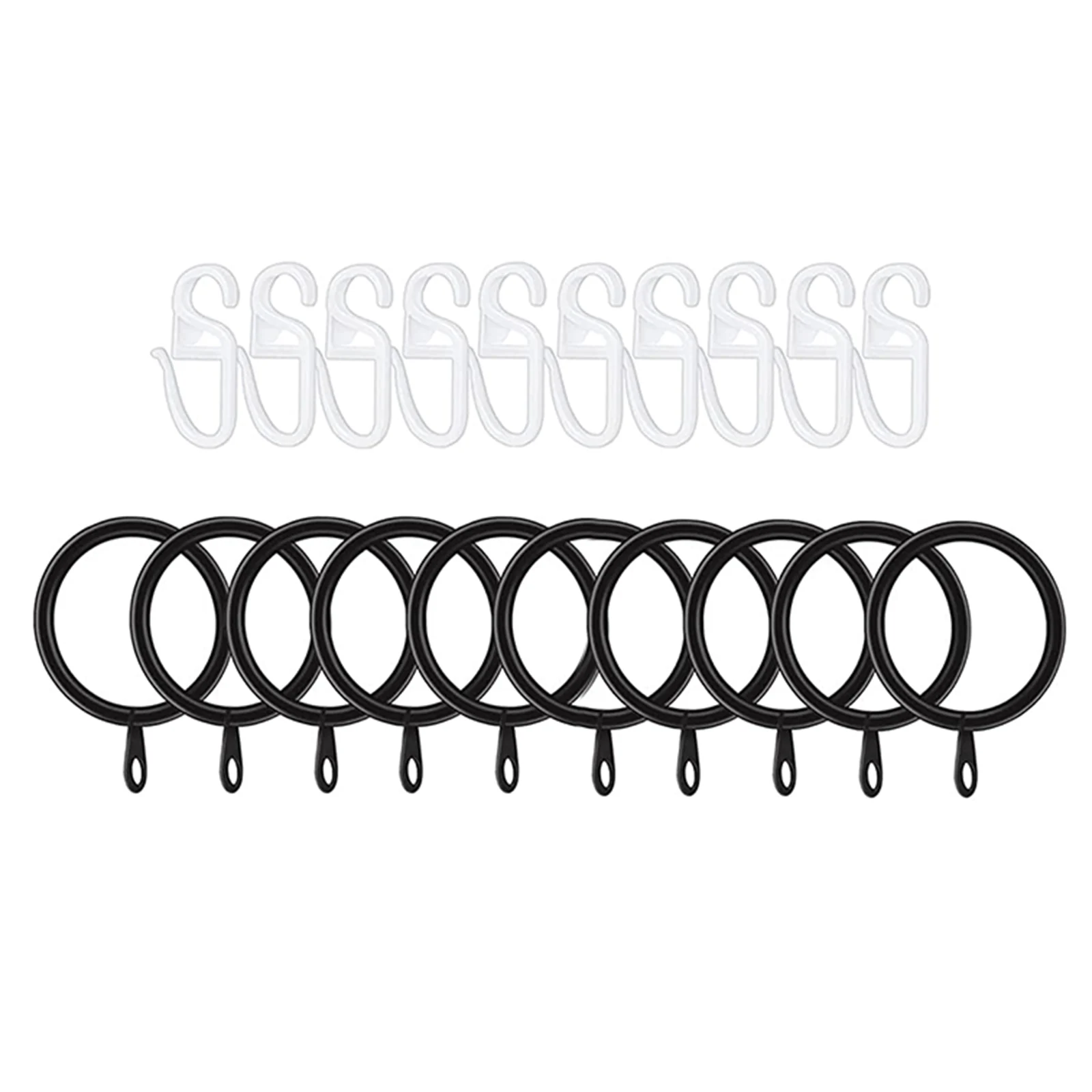 Pack Of 10 Metal Curtain Rings Curtain Hanging Rings Plastic Curtain Hooks For Curtains Rods Pole Voile Heavy Duty Rings
Pack Of 10 Metal Curtain Rings Curtain Hanging Rings Plastic Curtain Hooks For Curtains Rods Pole Voile Heavy Duty Rings