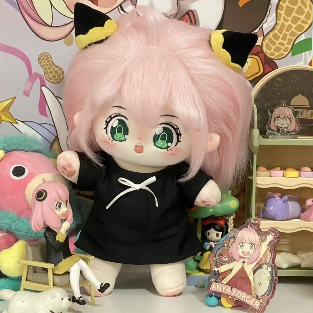 Anime SPY×FAMILY Anya Forger Cosplay Soft Plush Stuffed Doll Body Cute Dress Up Clothes Cartoon Plushie Super Power 20CM
Anime SPY×FAMILY Anya Forger Cosplay Soft Plush Stuffed Doll Body Cute Dress Up Clothes Cartoon Plushie Super Power 20CM