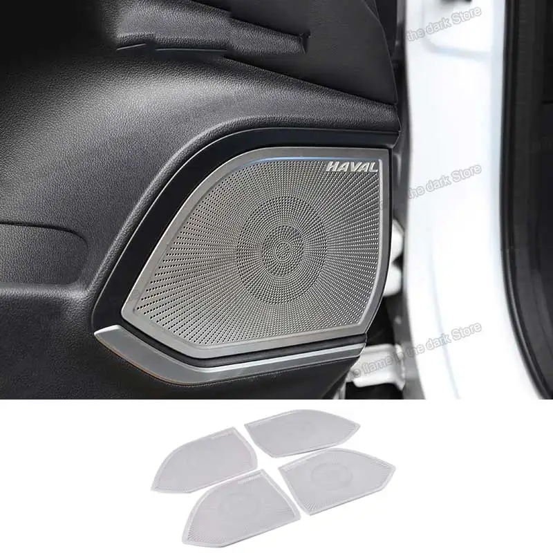 

Car Interior Door Sound Speaker Panel cover for Haval F7 F7x 2019 2020 2021 Accessories Auto interior audio speaker trims 2022