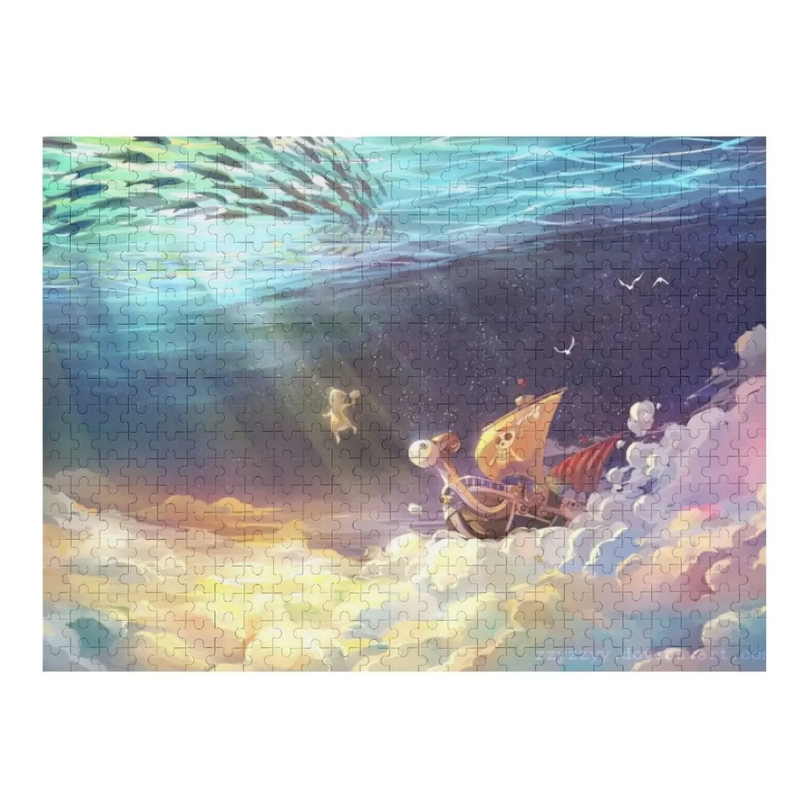 

The Merry under the ocean Jigsaw Puzzle Jigsaw For Kids Custom Wooden Name Animal Puzzle