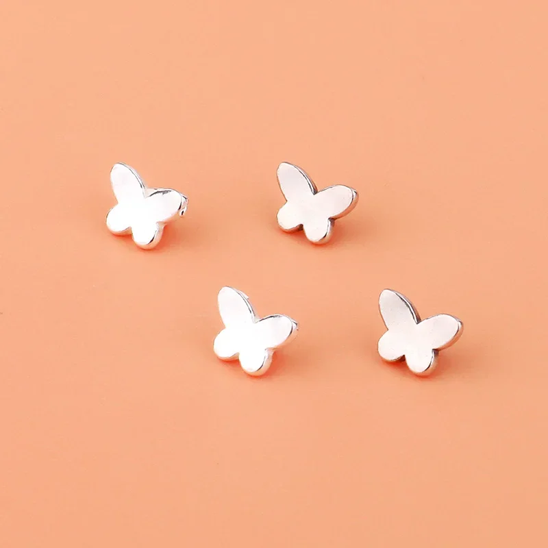 5PCS 925 Sterling Silver vintage Butterfly Button hand-beaded DIY material bracelet Necklace button accessories
5PCS 925 Sterling Silver vintage Butterfly Button hand-beaded DIY material bracelet Necklace button accessories