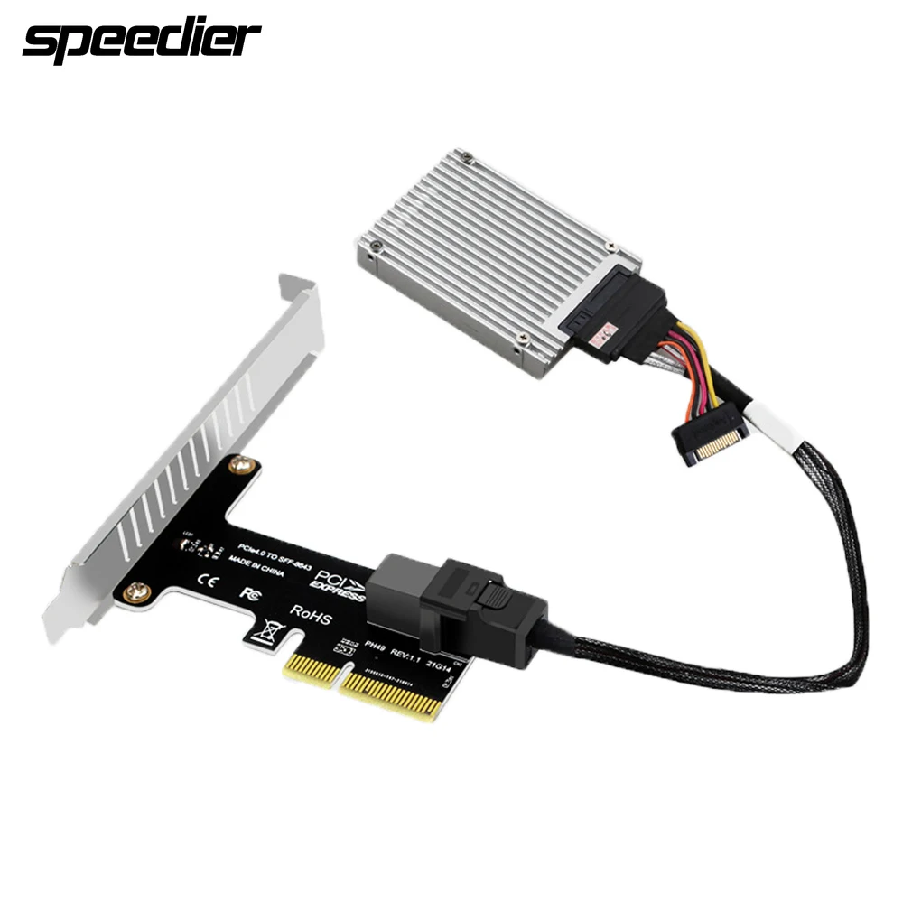 Переходная карта Pcie X4 для быстрого расширения, карта U.2 Nvme SSD, твердотельный жесткий диск, адаптер для слотов Pci-E X4/X8/X16
Переходная карта Pcie X4 для быстрого расширения, карта U.2 Nvme SSD, твердотельный жесткий диск, адаптер для слотов Pci-E X4/X8/X16