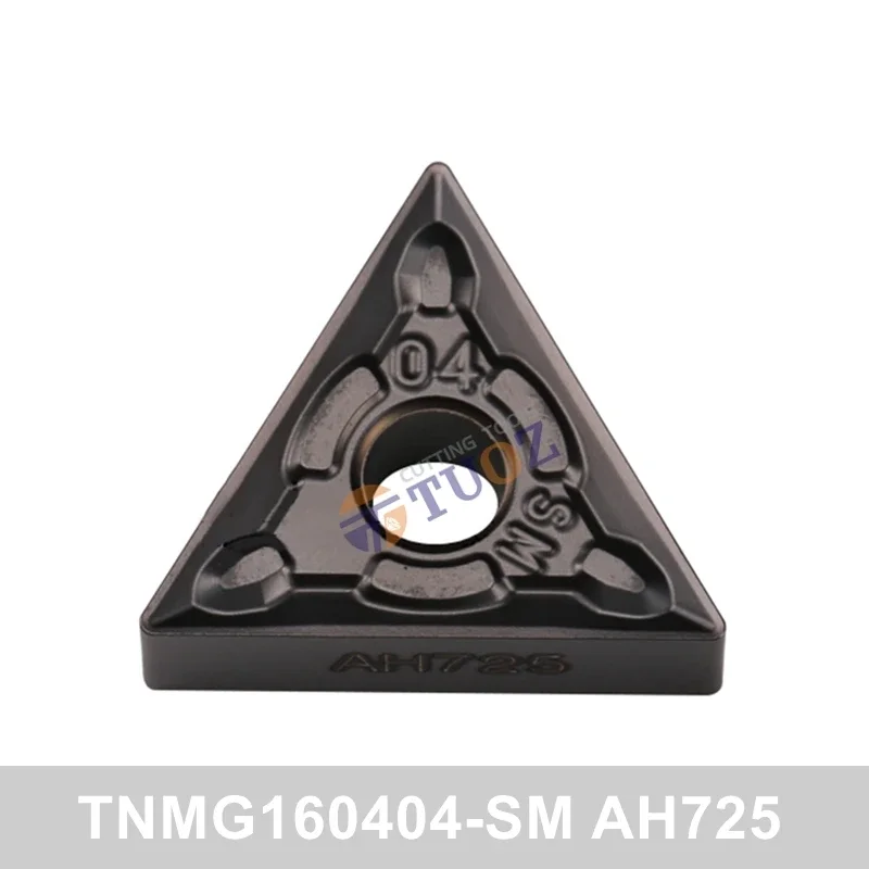 

100% Original TNMG160404-SM TNMG160408-SM AH725 Carbide Inserts TNMG 160404 160408 -SM Lathe Cutter CNC Turning Tools