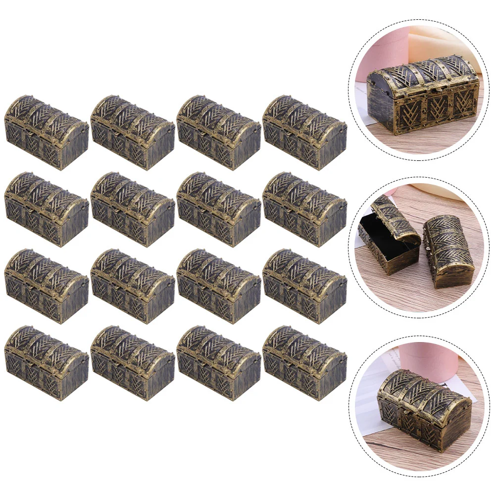 32 Pcs Pirate Treasure Chest Toy Vintage Decor Jewelry Organizer Trinket Case Props Piggy Bank Plastic Storage Child Small
32 Pcs Pirate Treasure Chest Toy Vintage Decor Jewelry Organizer Trinket Case Props Piggy Bank Plastic Storage Child Small