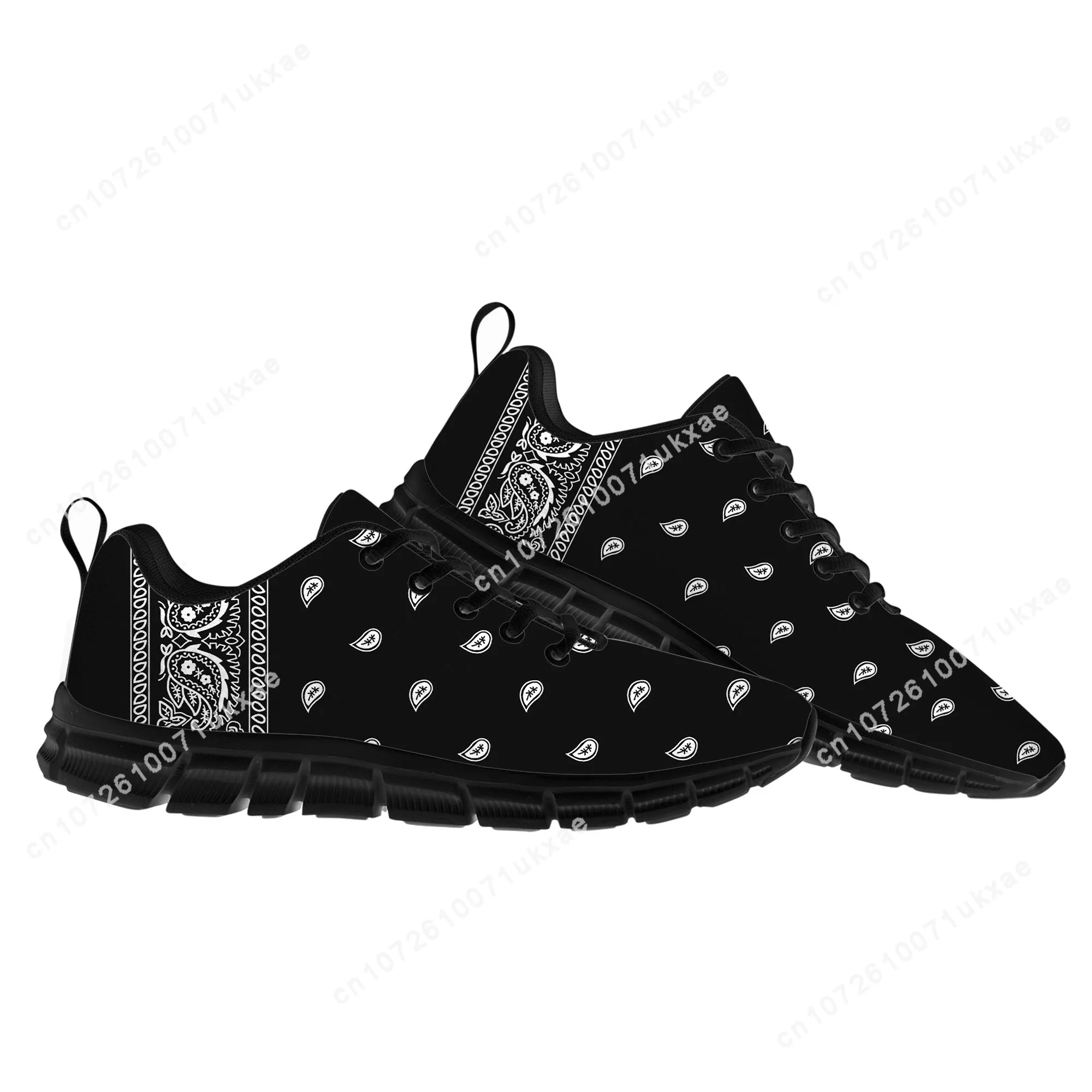 

Bandana Paisley Sports Shoes Mens Womens Teenager Kids Children Sneakers Black White Red Blue Casual Sneaker Couple Custom Shoes