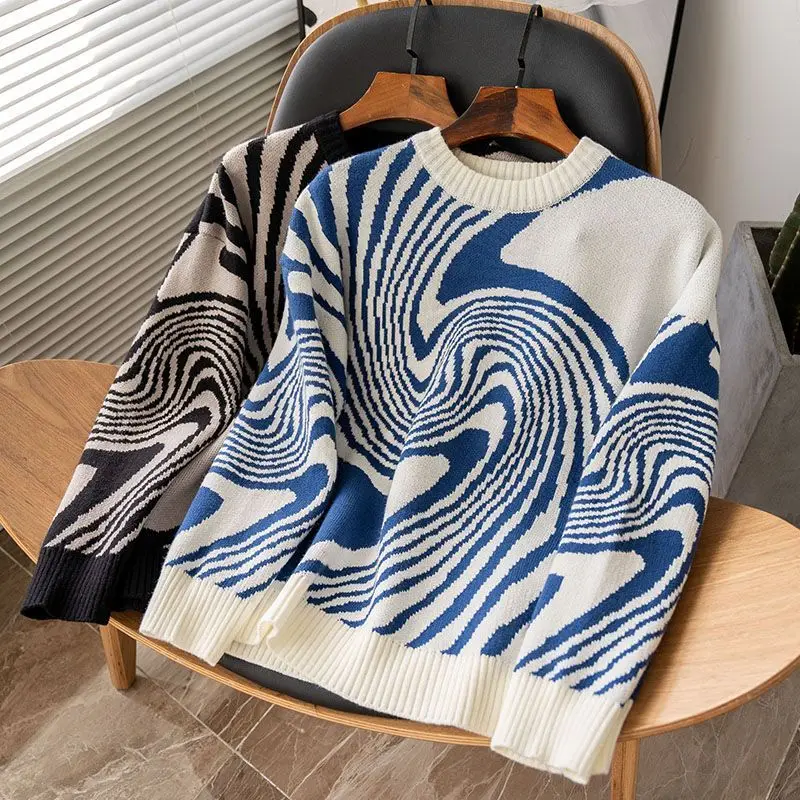 2023 Fashion Men's Casual Thick Slim Fit Basic O-neck Knitted Sweater Striped Pullover Male Knitwear Autumn Winter Tops A135
2023 Fashion Men's Casual Thick Slim Fit Basic O-neck Knitted Sweater Striped Pullover Male Knitwear Autumn Winter Tops A135