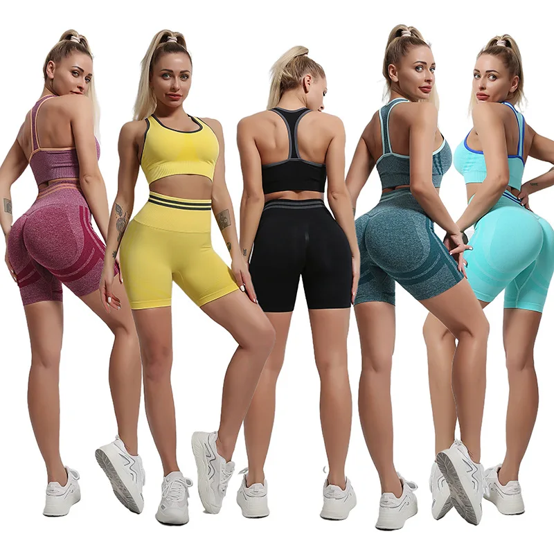 Ins Sports Set High Waist Stretch Hip Lift Tight Bodybuilding Yoga Shorts Form-fitting H-Shape Running Bra
Ins Sports Set High Waist Stretch Hip Lift Tight Bodybuilding Yoga Shorts Form-fitting H-Shape Running Bra