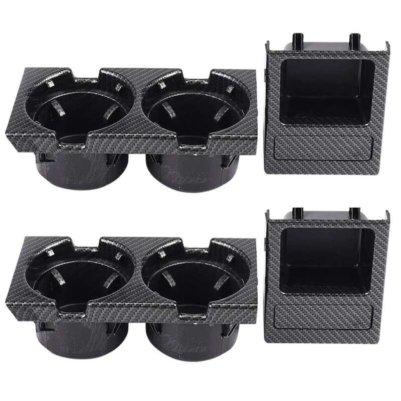 

6Pcs Center Console Water Cup Holder For Bmw 3 Series Beverage Bottle Holder Coin Tray E46 318I 320I 98-06 51168217953