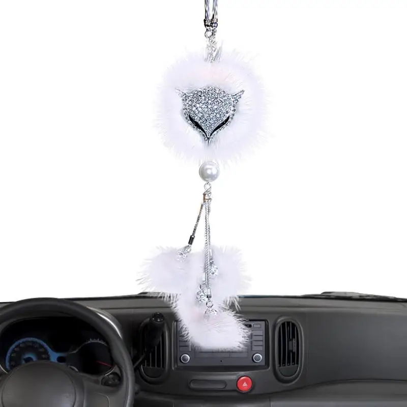 Подвеска для автомобильного зеркала, подвеска в виде лисьего шара, с кристаллами на удачу, украшение для интерьера автомобиля 
Подвеска для автомобильного зеркала, подвеска в виде лисьего шара, с кристаллами на удачу, украшение для интерьера автомобиля