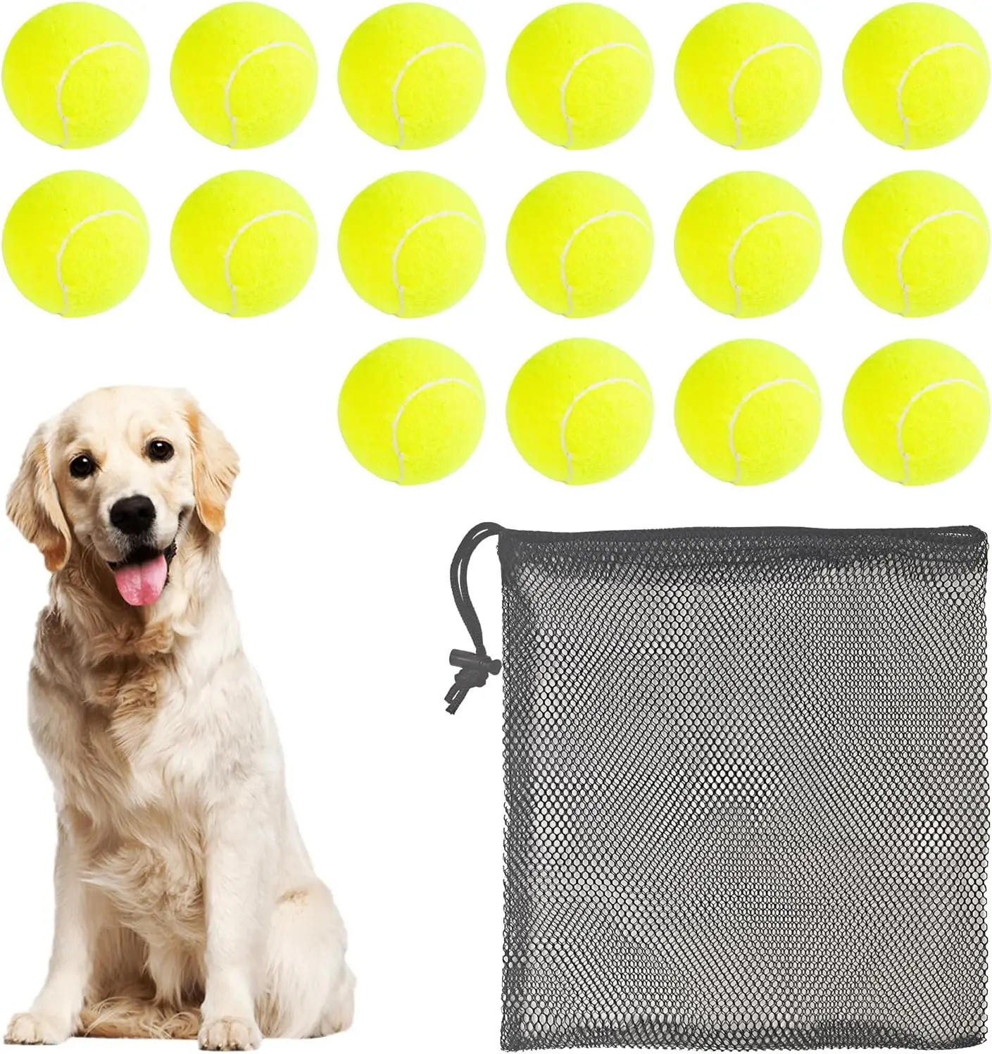 Durable & SAFE-Dog Toy Ball, Made from Grade A Natural Rubber, Felt Material, Non Toxic, Non-abrasive, Safe for Safe
Durable & SAFE-Dog Toy Ball, Made from Grade A Natural Rubber, Felt Material, Non Toxic, Non-abrasive, Safe for Safe