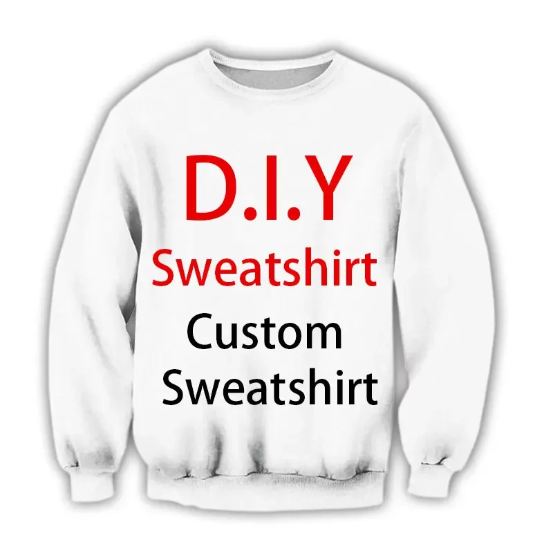 DIY Custom Design Your Own Pictures Casual Streetwear Sweatshirts 3D Print Men Women Hip Hop Harajuku Crewneck Sweatshirts
DIY Custom Design Your Own Pictures Casual Streetwear Sweatshirts 3D Print Men Women Hip Hop Harajuku Crewneck Sweatshirts