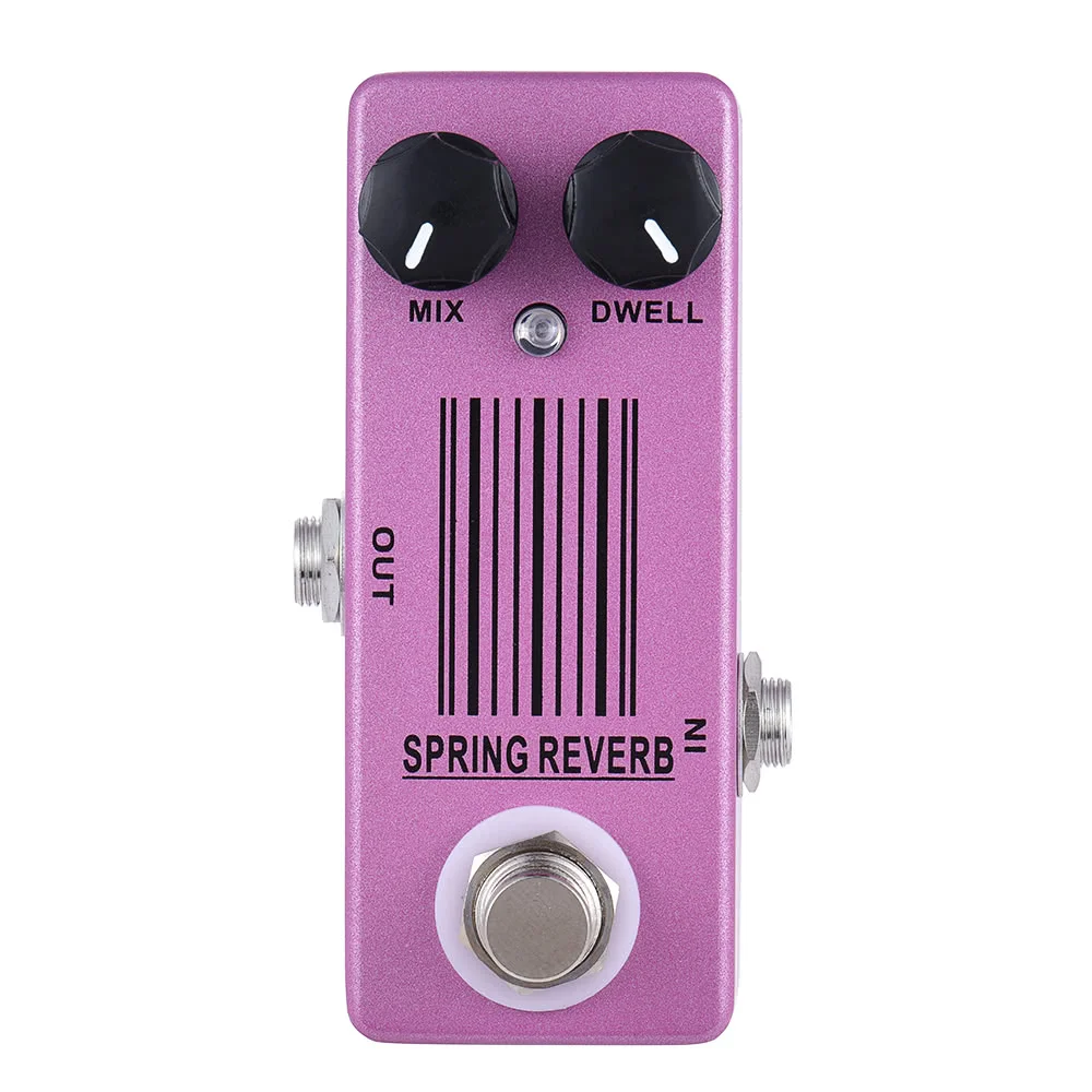 

MOSKYAUDIO SPRING REVERB MP-51 Mini Single Guitar Effect Pedal True Bypass Metal Electric Guitar Parts & Accessories