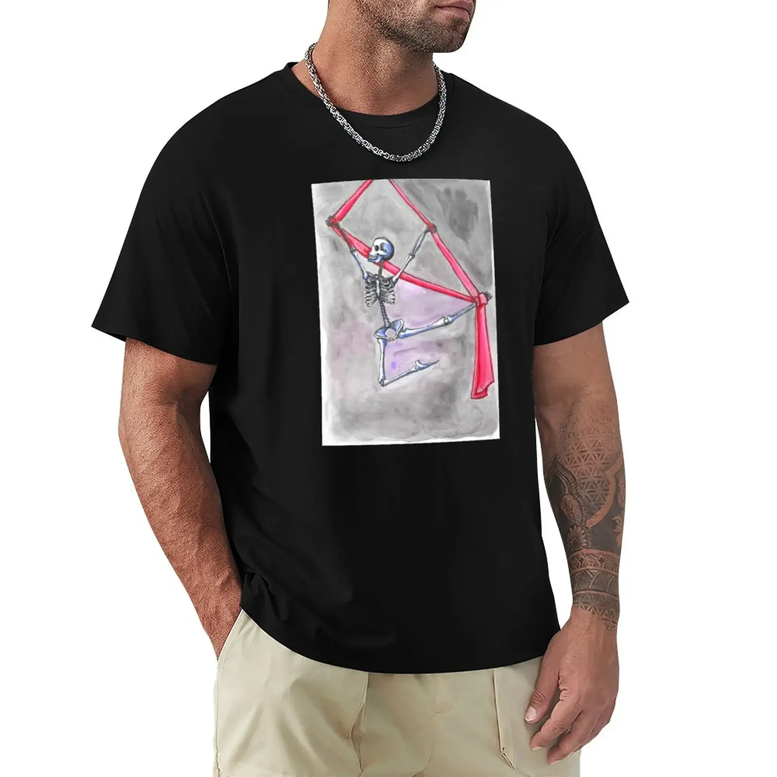 Aerial Silks Skeleton T-Shirt sublime graphics Men's t-shirts Blouse sweat Short sleeve tee men
Aerial Silks Skeleton T-Shirt sublime graphics Men's t-shirts Blouse sweat Short sleeve tee men