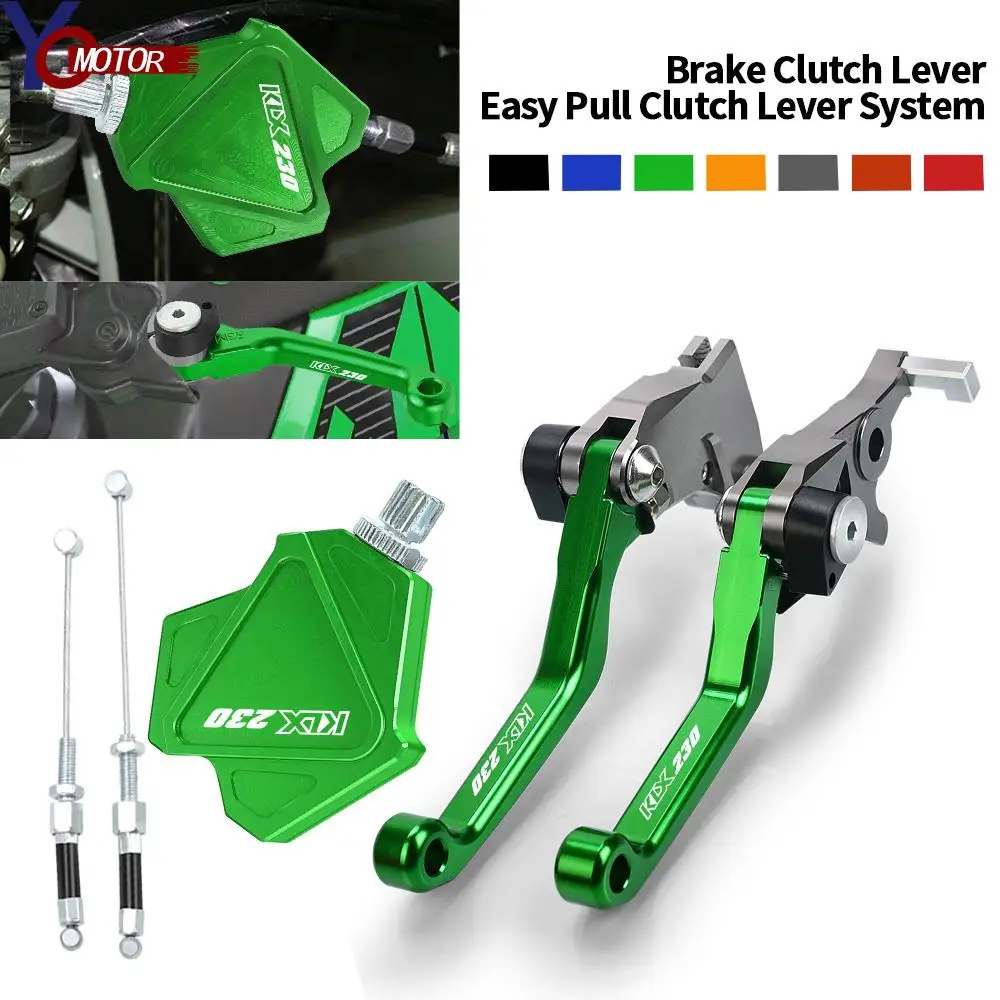 KLX230 Motorcycle Accessories Brake Clutch Lever Easy Pull Clutch Lever System For KAWASAKI KLX 150 S 2009 2013 2012 2011 2010
KLX230 Motorcycle Accessories Brake Clutch Lever Easy Pull Clutch Lever System For KAWASAKI KLX 150 S 2009 2013 2012 2011 2010