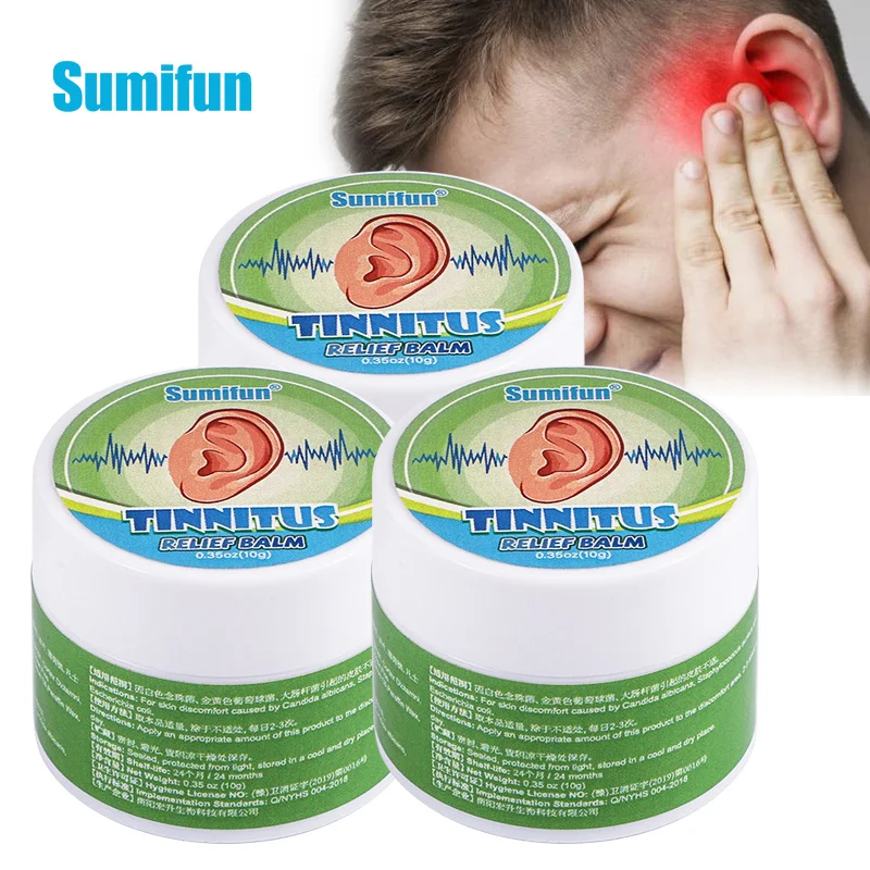 1/2/3pcs Tinnitus Cream Relieve Ear Tingling Protect Hearing Loss Deaf Ointment Pain Relief Herbal Plaster Improve Listening 10g
1/2/3pcs Tinnitus Cream Relieve Ear Tingling Protect Hearing Loss Deaf Ointment Pain Relief Herbal Plaster Improve Listening 10g