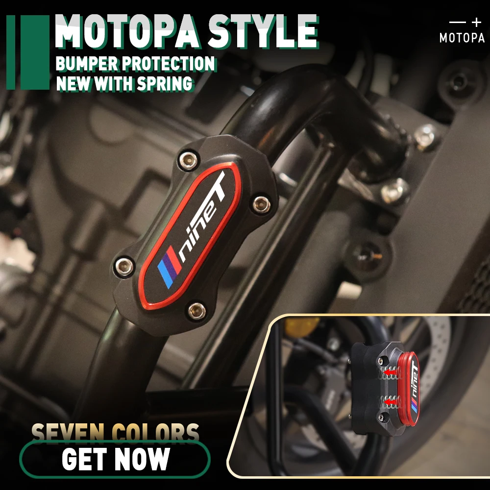 For BMW RNINET R nine T R9T 2014-2023 With spring Engine Crash Bar Protection Bumper Decorative Guard Block Dismantling R NINET
For BMW RNINET R nine T R9T 2014-2023 With spring Engine Crash Bar Protection Bumper Decorative Guard Block Dismantling R NINET