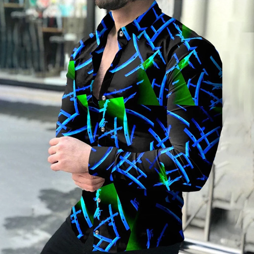 Men T-Shirt Men's Shirt Tee Tops Blouse Button Tops Classic Button Down Muscle Shirt for Men Baroque Print Long Sleeve
Men T-Shirt Men's Shirt Tee Tops Blouse Button Tops Classic Button Down Muscle Shirt for Men Baroque Print Long Sleeve