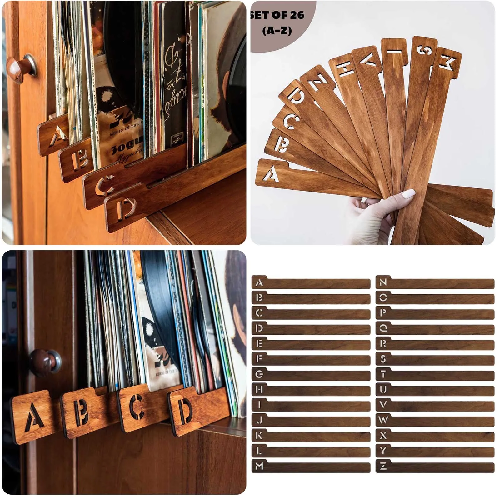 Vinyl Record Dividers Wooden Record Dividers Record Dividers Alphabet Album Dividers Record Separator Book Dividers Lp Dividers
Vinyl Record Dividers Wooden Record Dividers Record Dividers Alphabet Album Dividers Record Separator Book Dividers Lp Dividers