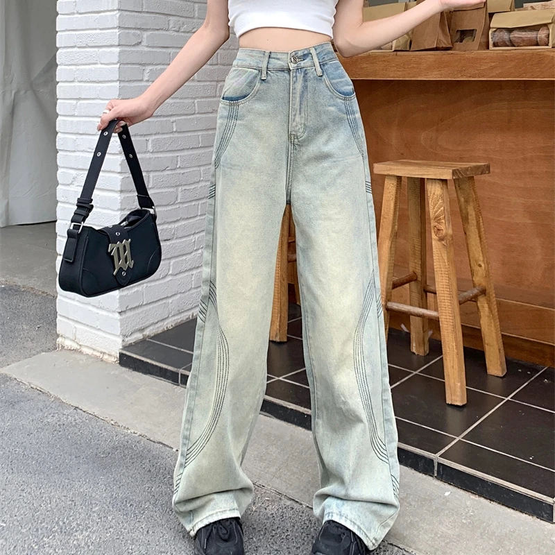 2023 Summer New Women's Jeans Vintage Fashion Style Versatile Embroidery Pockets and Free Shipping
2023 Summer New Women's Jeans Vintage Fashion Style Versatile Embroidery Pockets and Free Shipping