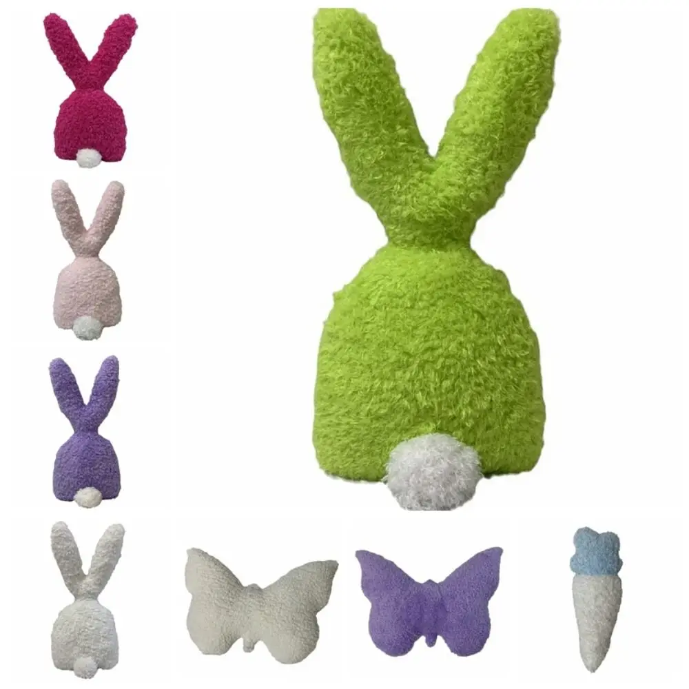 

Plush Rabbit Plush Toy Long Ear Rabbit Doll PP Cotton Stuffed Rabbit Stuffed Toy Colorful Cute Rabbit Plush Doll Girls Gift