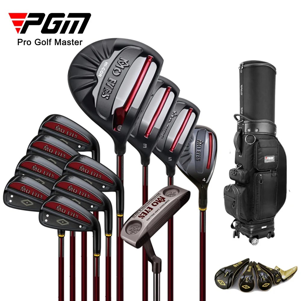 PGM MO EYES Golf Clubs Set Titanium Alloy Men Professional 12pcs with Telescopic Bag MTG020 Wholesale 
PGM MO EYES Golf Clubs Set Titanium Alloy Men Professional 12pcs with Telescopic Bag MTG020 Wholesale