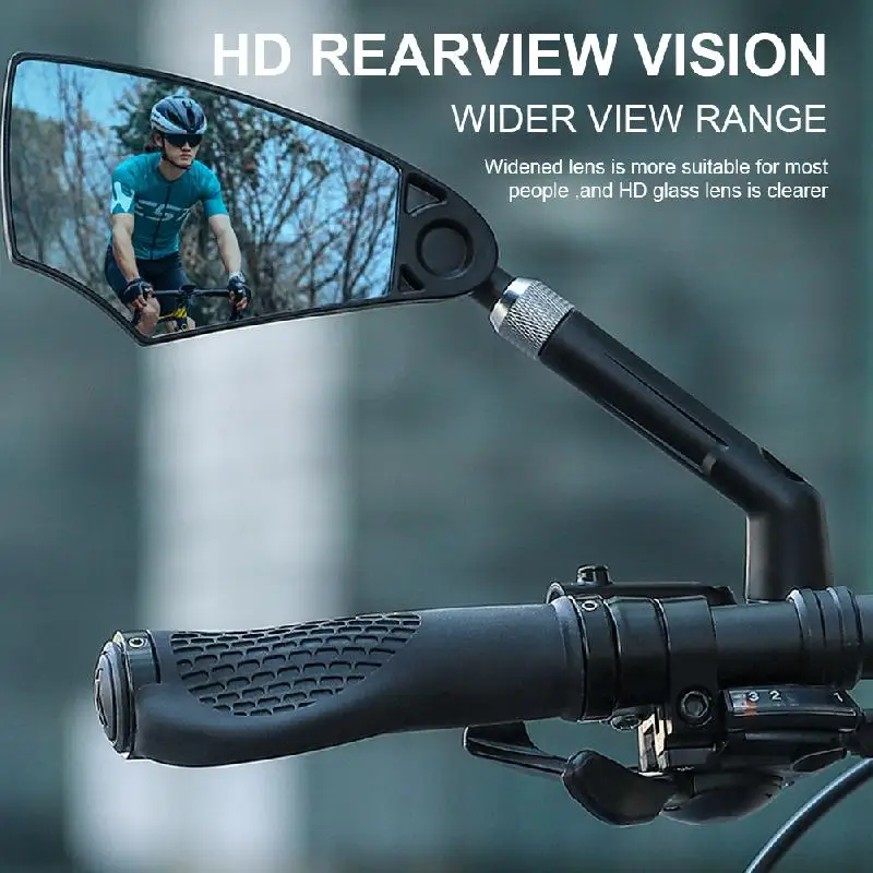 Bicycle HD Rearview Vision Handlebar Bike Mirror 360°rotatable Anti-glare Outdoor Sport Bike Mtb Road Cycling Accessorie
Bicycle HD Rearview Vision Handlebar Bike Mirror 360°rotatable Anti-glare Outdoor Sport Bike Mtb Road Cycling Accessorie