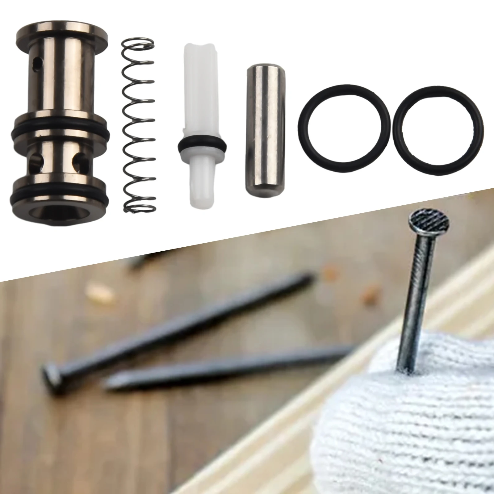 4pcs O-Ring Plunger Accessories SP-P1 Plunger Valve Assembly For NR83A AL83 NPR9 SDF-88 SN2283H NR83 Framing Nailer Parts
4pcs O-Ring Plunger Accessories SP-P1 Plunger Valve Assembly For NR83A AL83 NPR9 SDF-88 SN2283H NR83 Framing Nailer Parts