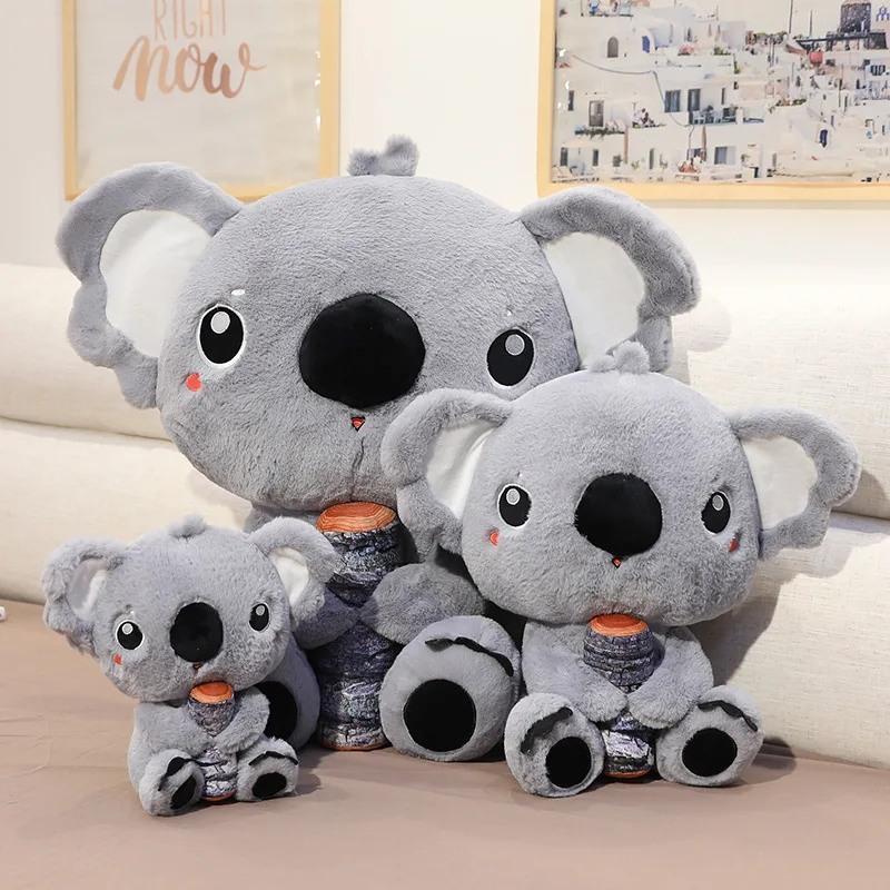 Giant Simulation Australia Koala with Wood Plush Toy Soft Pillow Stuffed Animal Koala Bear Doll Baby Kids Girl Birthday Gift
Giant Simulation Australia Koala with Wood Plush Toy Soft Pillow Stuffed Animal Koala Bear Doll Baby Kids Girl Birthday Gift
