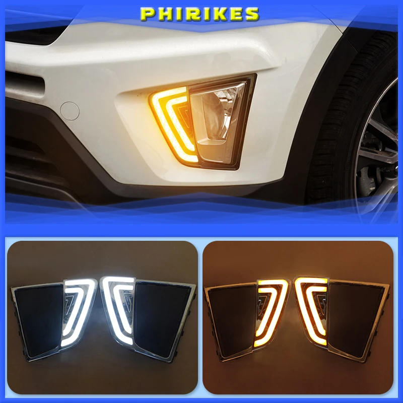 1 пара, Автомобильные светодиодные дневные ходовые огни для Hyundai IX25 2014 2015 2016
1 пара, Автомобильные светодиодные дневные ходовые огни для Hyundai IX25 2014 2015 2016