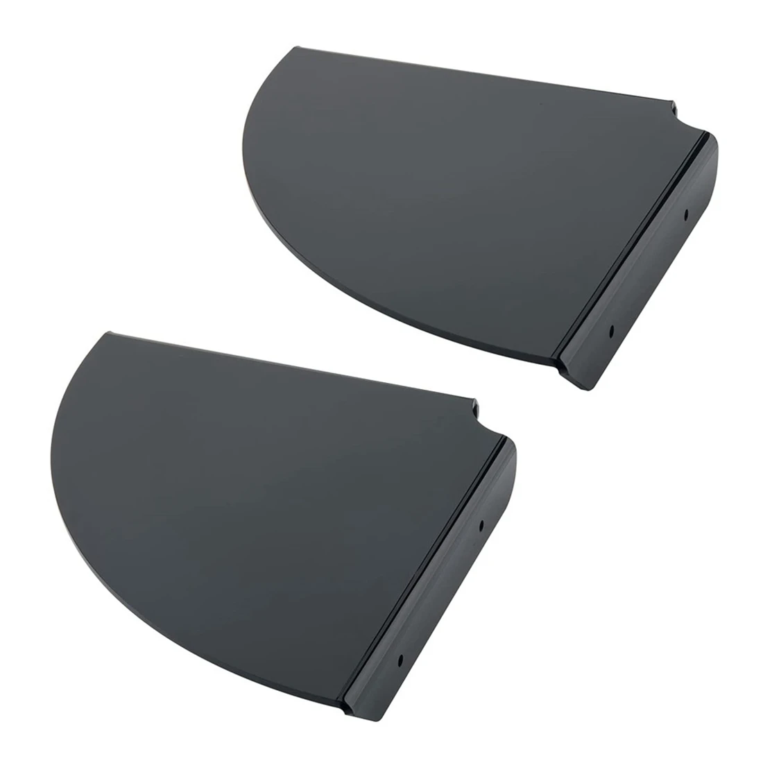 2 Pcs Acrylic Wall Mount Floating Corner Shelves Quarter Shower Shelf Hanging Corner Shelves Wall Display (Black)
2 Pcs Acrylic Wall Mount Floating Corner Shelves Quarter Shower Shelf Hanging Corner Shelves Wall Display (Black)