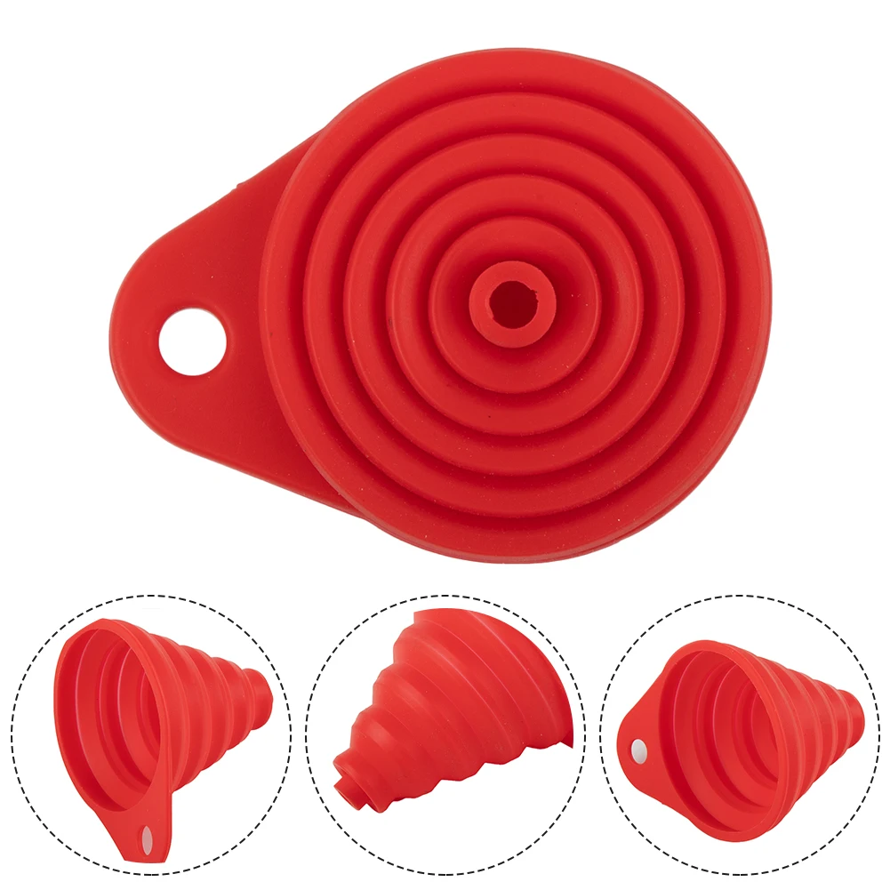 1pcs Red Car Funnel Silicone 11cmX11cm Auto Funnel Oil Fuel Gasoline Petrol Diesel Fluid Change Fill Collapsible Car
1pcs Red Car Funnel Silicone 11cmX11cm Auto Funnel Oil Fuel Gasoline Petrol Diesel Fluid Change Fill Collapsible Car