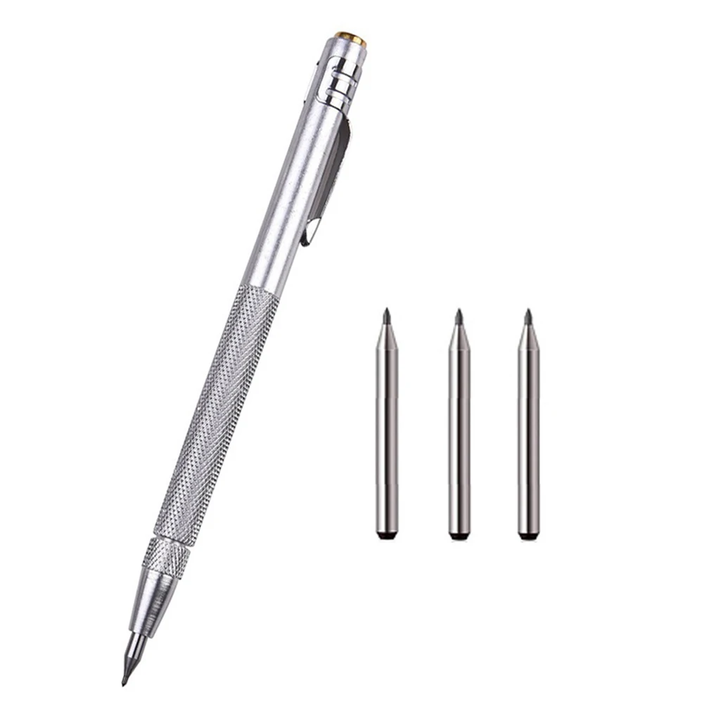 New Practical Durable Scriber Pen 14cm Carbide Tip Ceramic 3pcs Replacement For Engraving Metal Sheet Hand Tools
New Practical Durable Scriber Pen 14cm Carbide Tip Ceramic 3pcs Replacement For Engraving Metal Sheet Hand Tools
