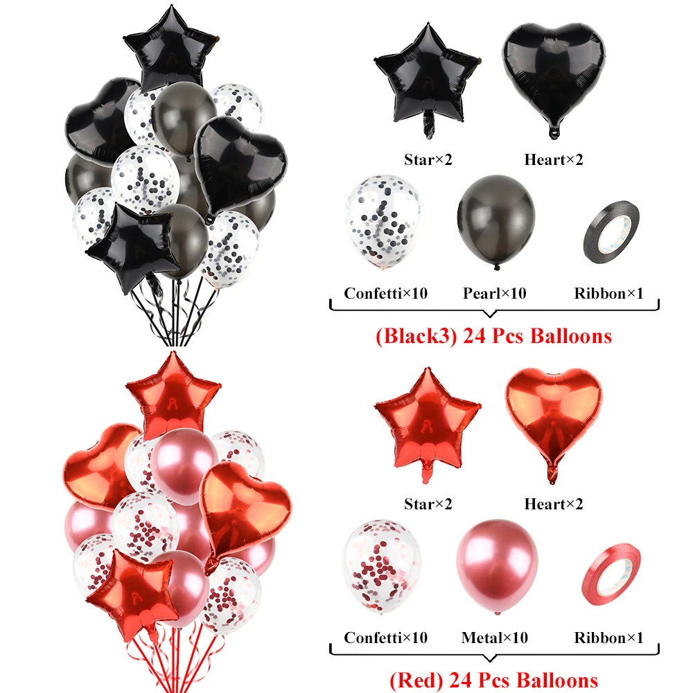 Heart Star Foil Helium Balloons Confetti Globos Birthday Wedding Valentine Decoration Baby Shower Party Supplies Adult Kid Gifts Heart Star Foil Helium Balloons Confetti Globos Birthday Wedding Valentine Decoration Baby Shower Party Supplies Adult Kid Gifts