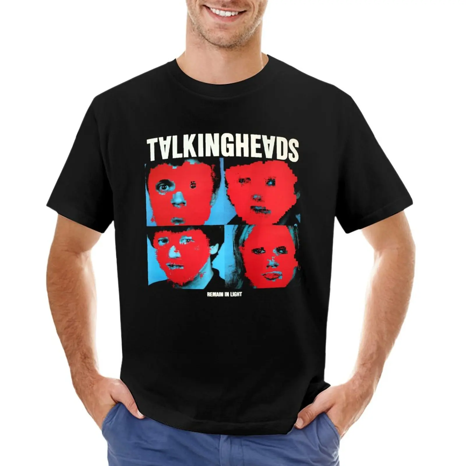 

Talking Heads - Remain in Light T-Shirt quick drying shirt mens vintage t shirts